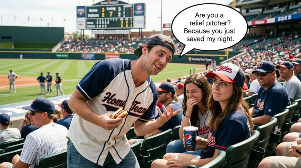 Baseball Pick Up Lines