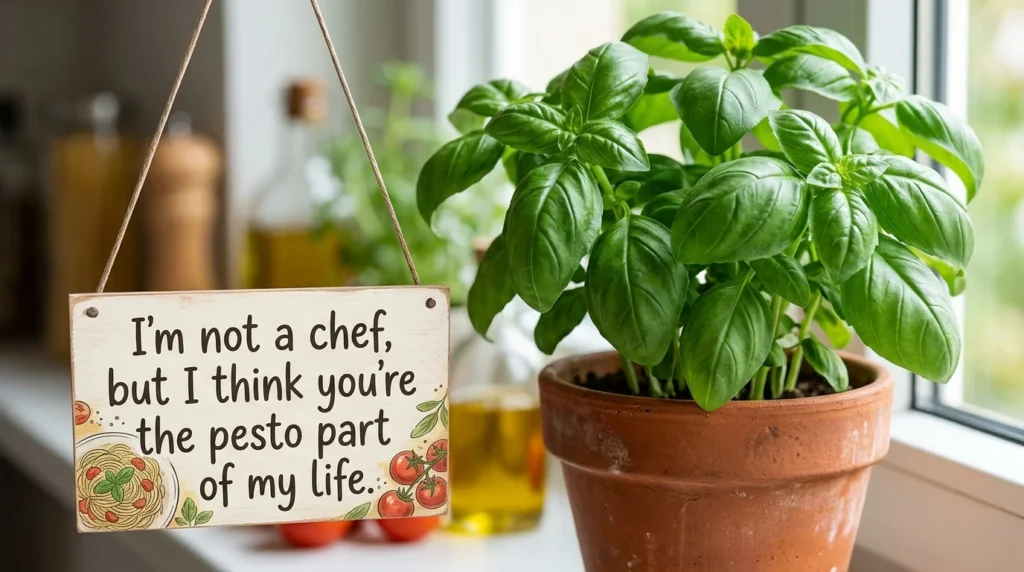 Basil Pick-Up Lines