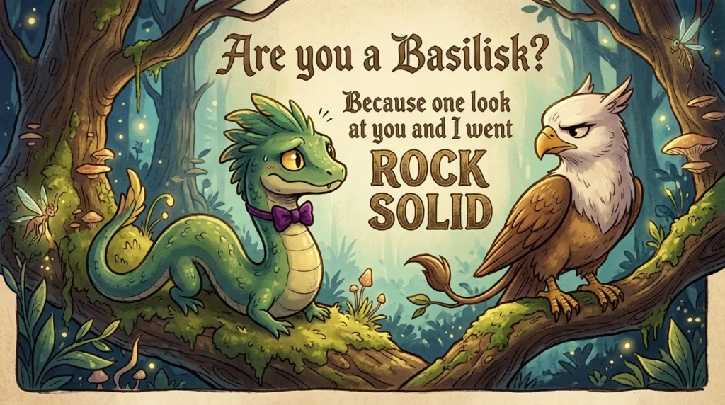 Basilisk Pick-Up Lines
