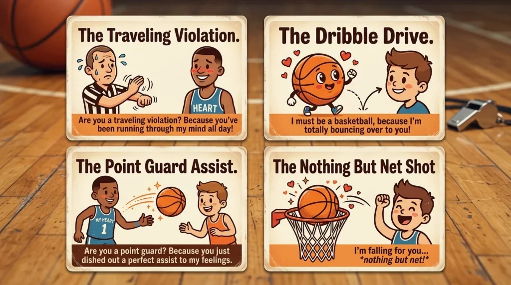 Funny Basket Pick-Up Lines