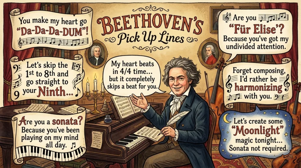 Beethoven Pick Up Lines