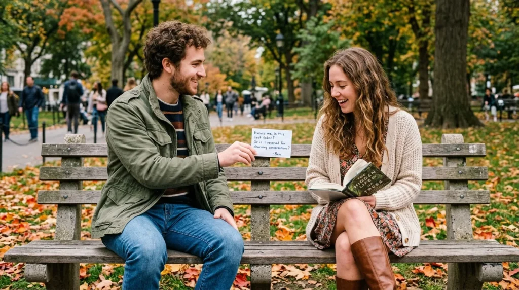Bench Pick Up Lines