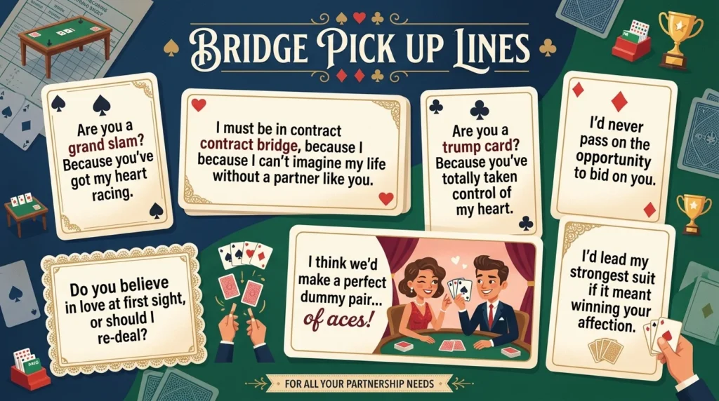 bridge pick up lines
