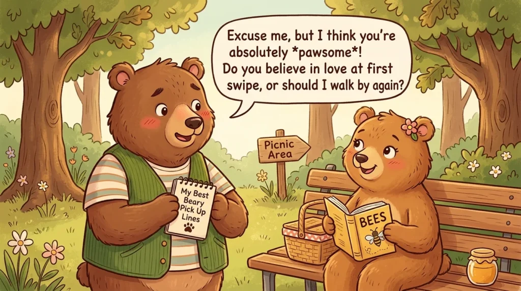 Cute Beary Pick Up Lines