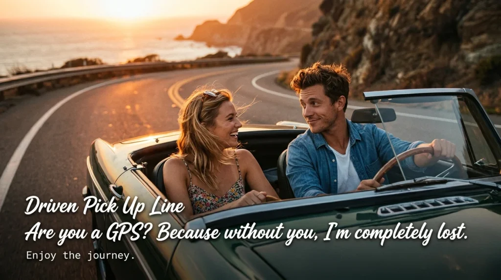 Driven Pick Up Lines