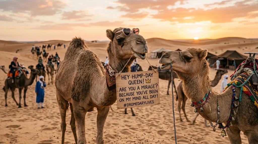 Dromedary Pick Up Lines
