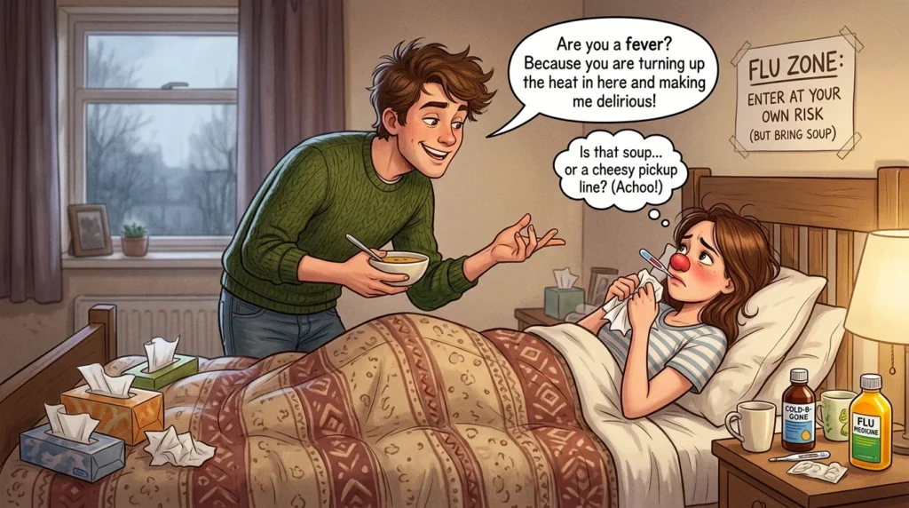 Flu Pick Up Lines