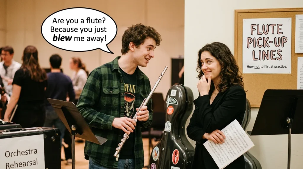 Flute Pick Up Lines