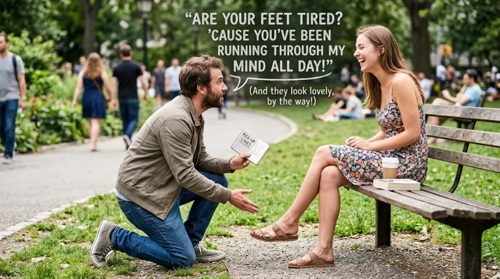 Foot Pick Up Lines
