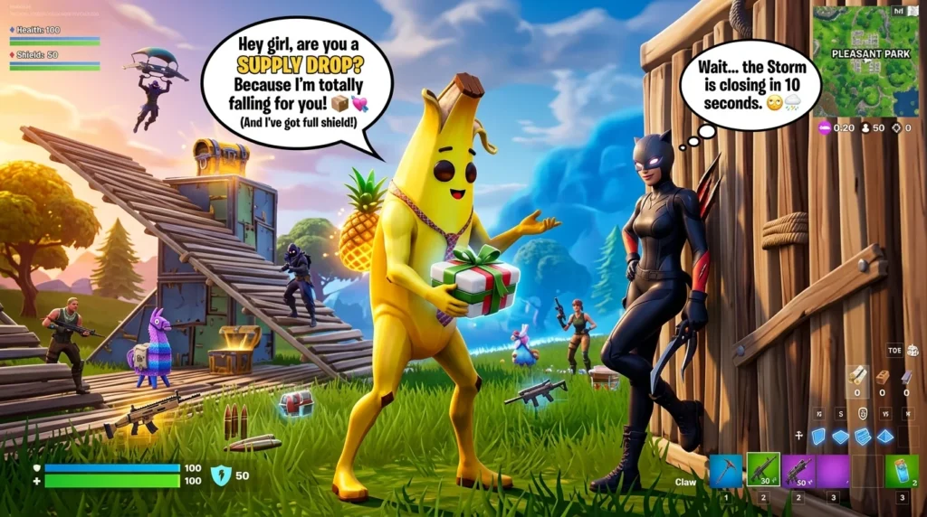 Fortnite Pick Up Lines