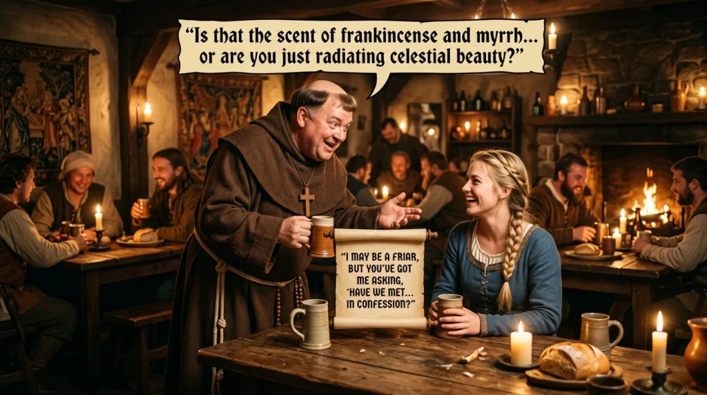 Friar Pick Up Lines