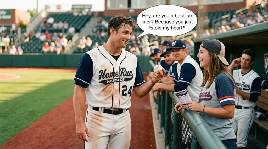 Funny Baseball Pick Up Lines