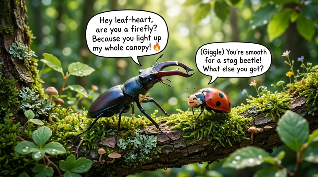 Funny Beetle Pick Up Lines