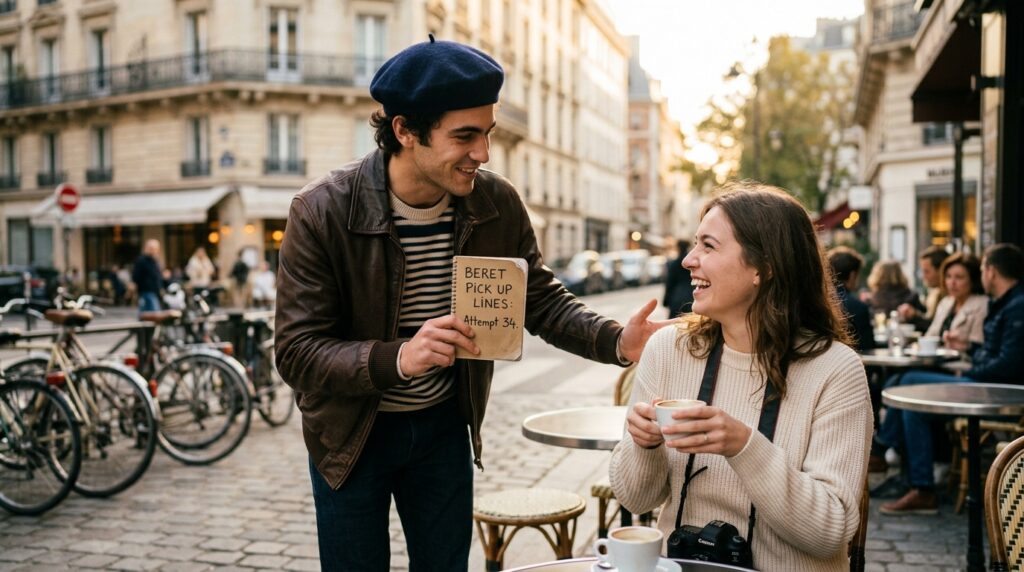 Funny Beret Pick Up Lines