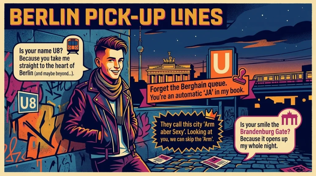 Funny Berlin Pick Up Lines