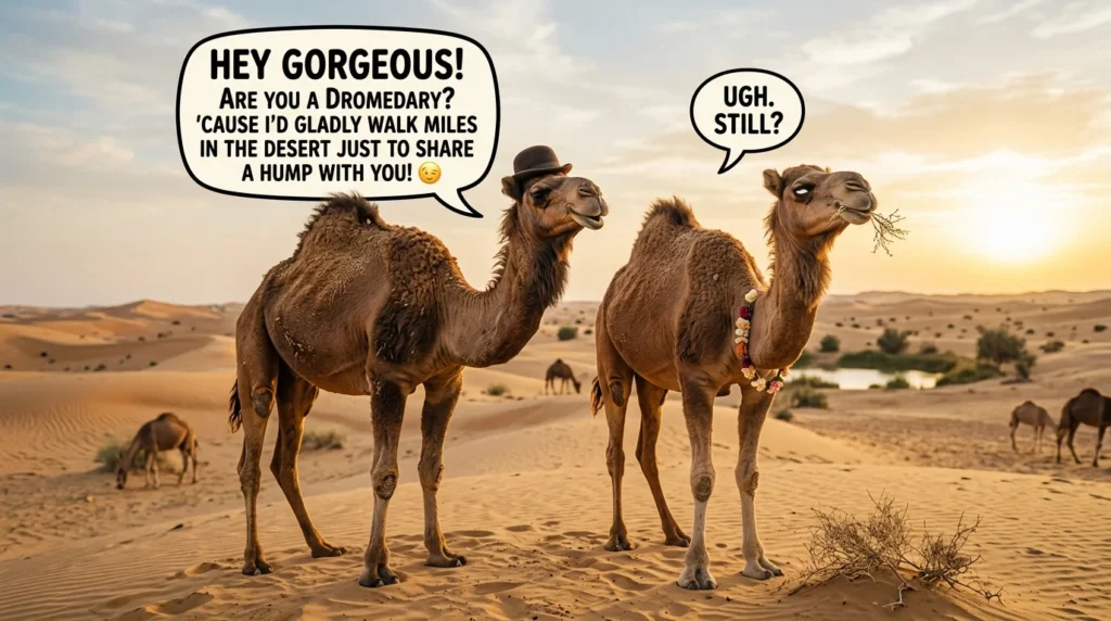 Funny Dromedary Pick Up Lines