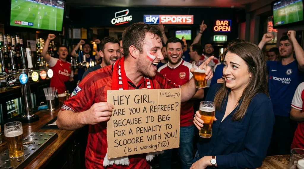 Funny Football Pick Up Lines