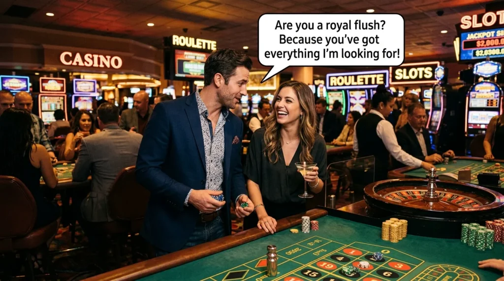 Funny Gambling Pick Up Lines