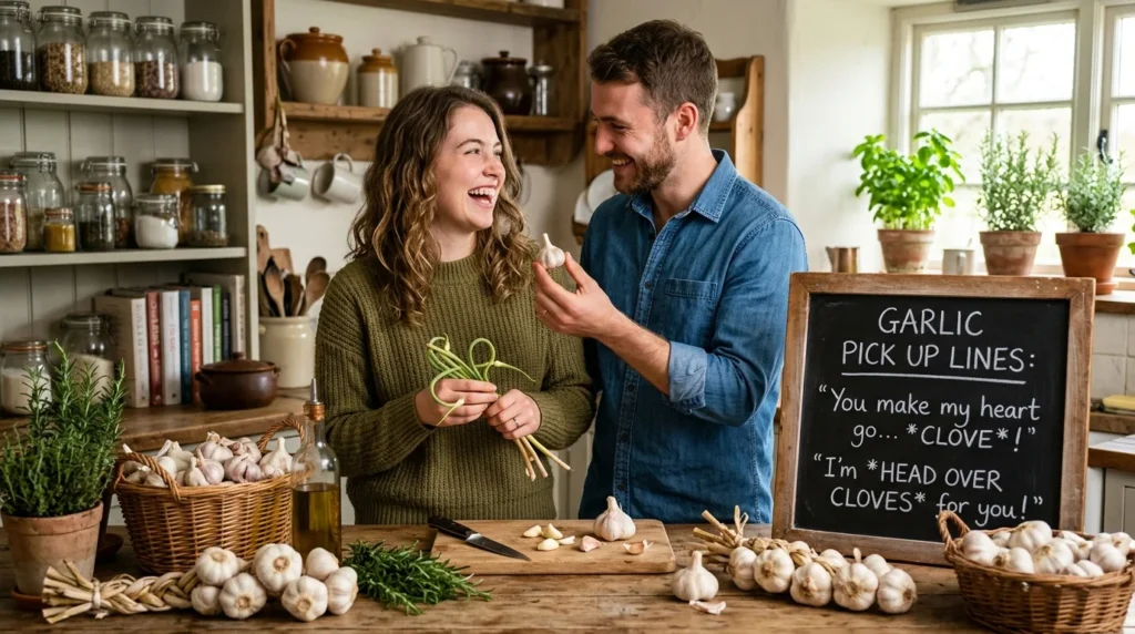 Funny Garlic Pick Up Lines