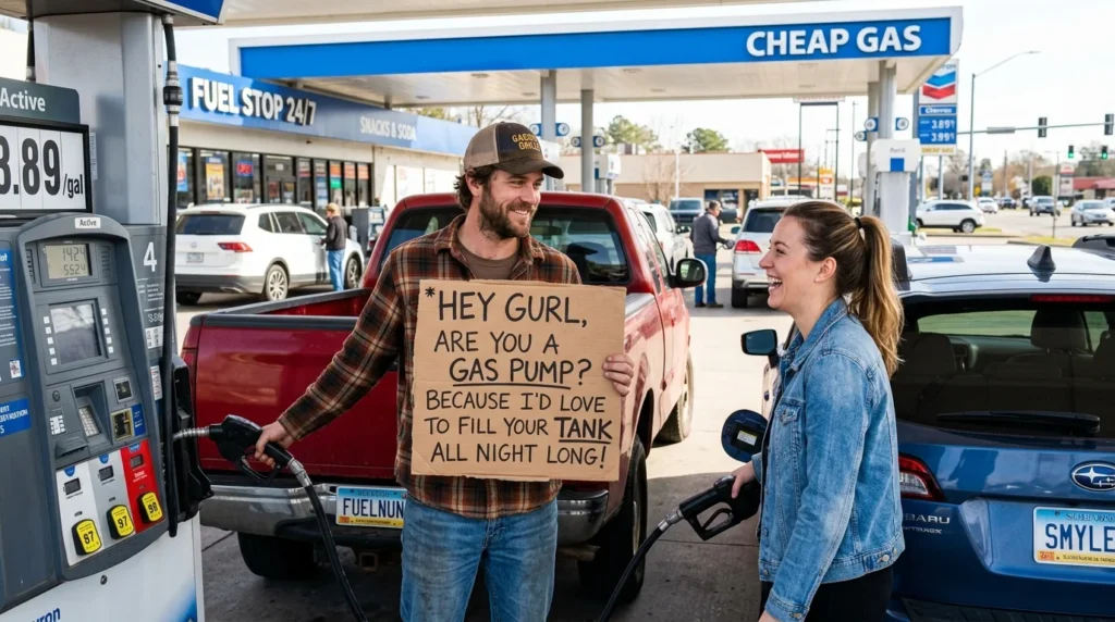 Funny Gas Pick Up Lines