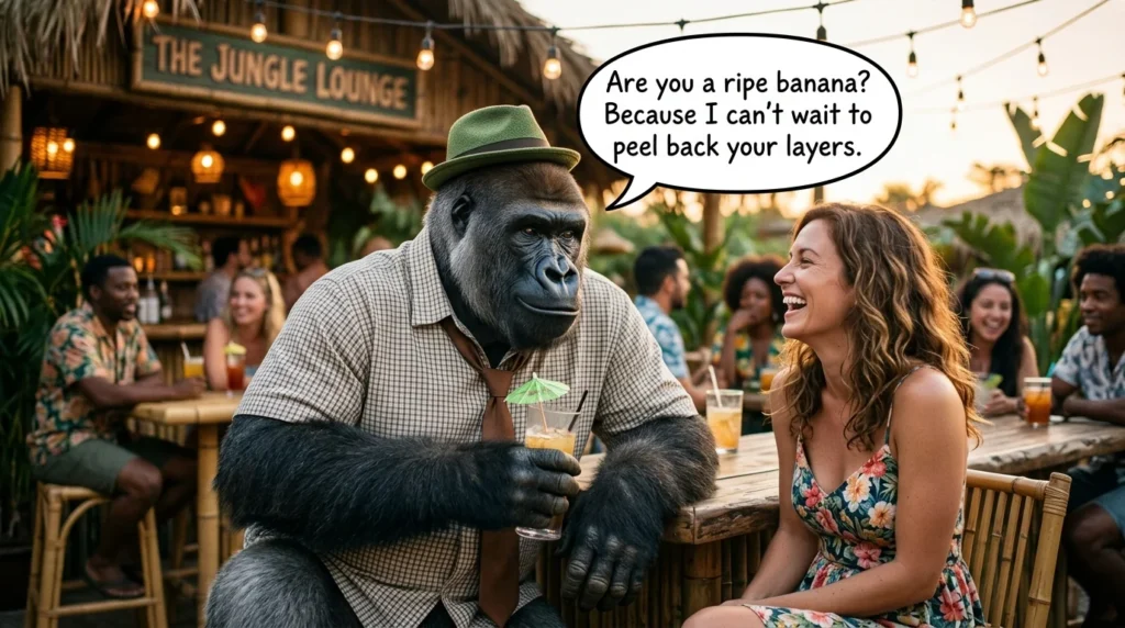 Funny Gorilla Pick Up Lines