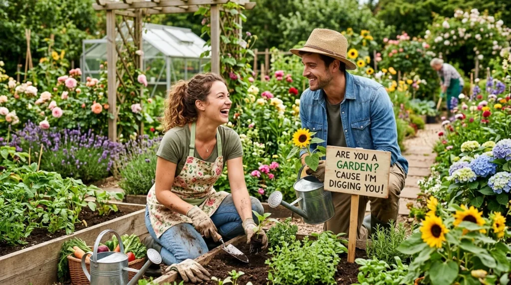 Gardening Pick Up Lines