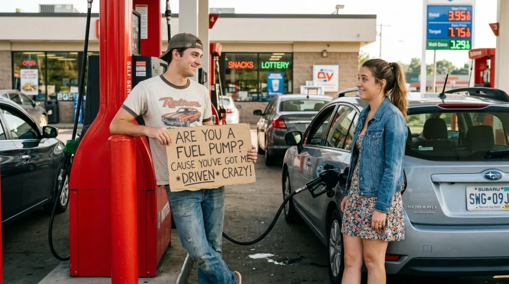 Gas Pick Up Lines