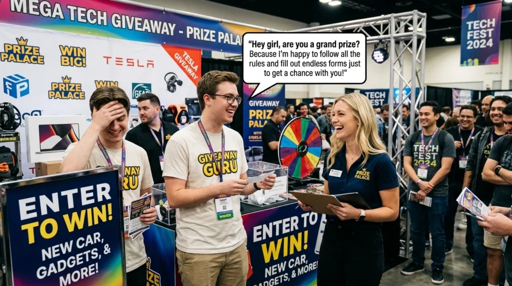 Giveaway Pick Up Lines