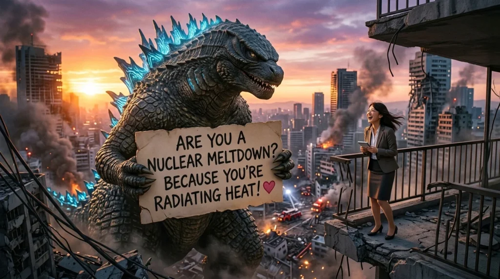 Godzilla Pick Up Lines