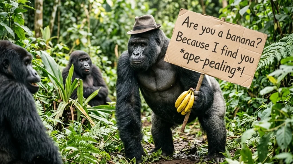 Gorilla Pick Up Lines