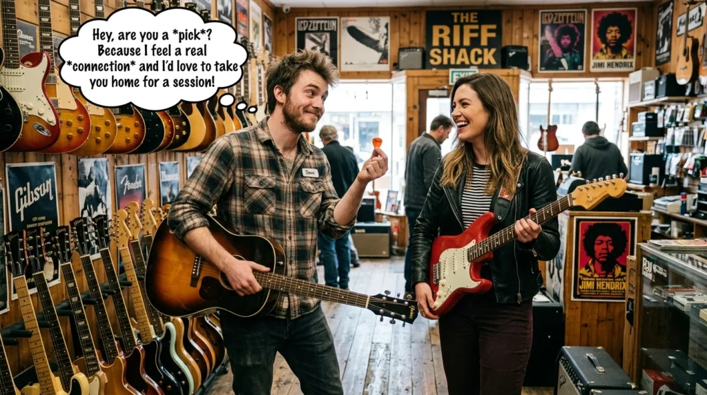 Guitar Pick Up Lines