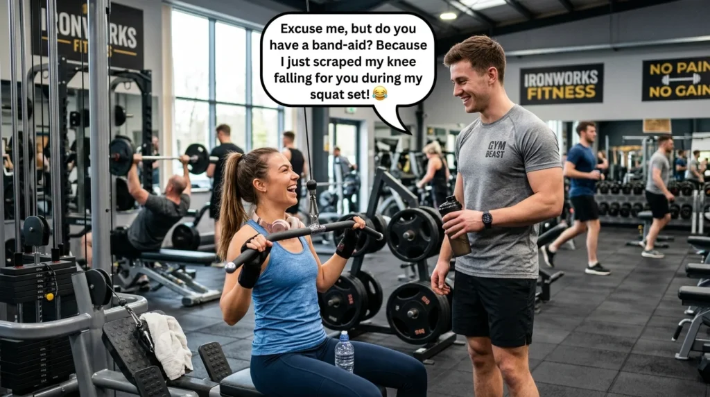 Gym Pick Up Lines