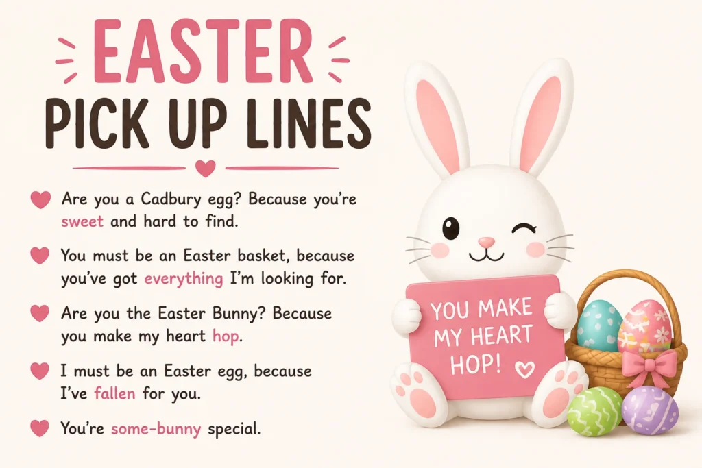 Easter Pick Up Lines